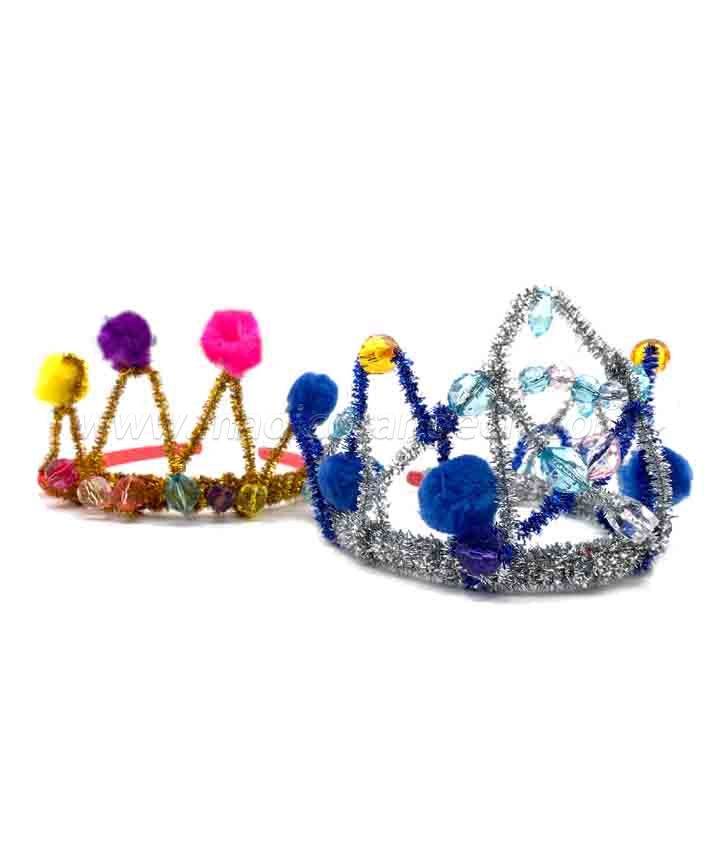 Make Your Own Tiara Chenille Crown KT1601SD