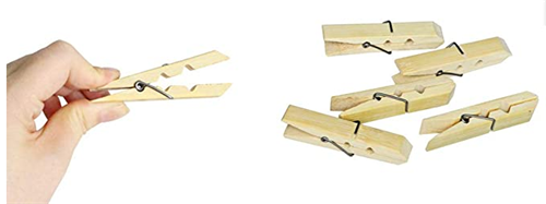 BBC1002 Bamboo Clothes 7.2cm Pegs